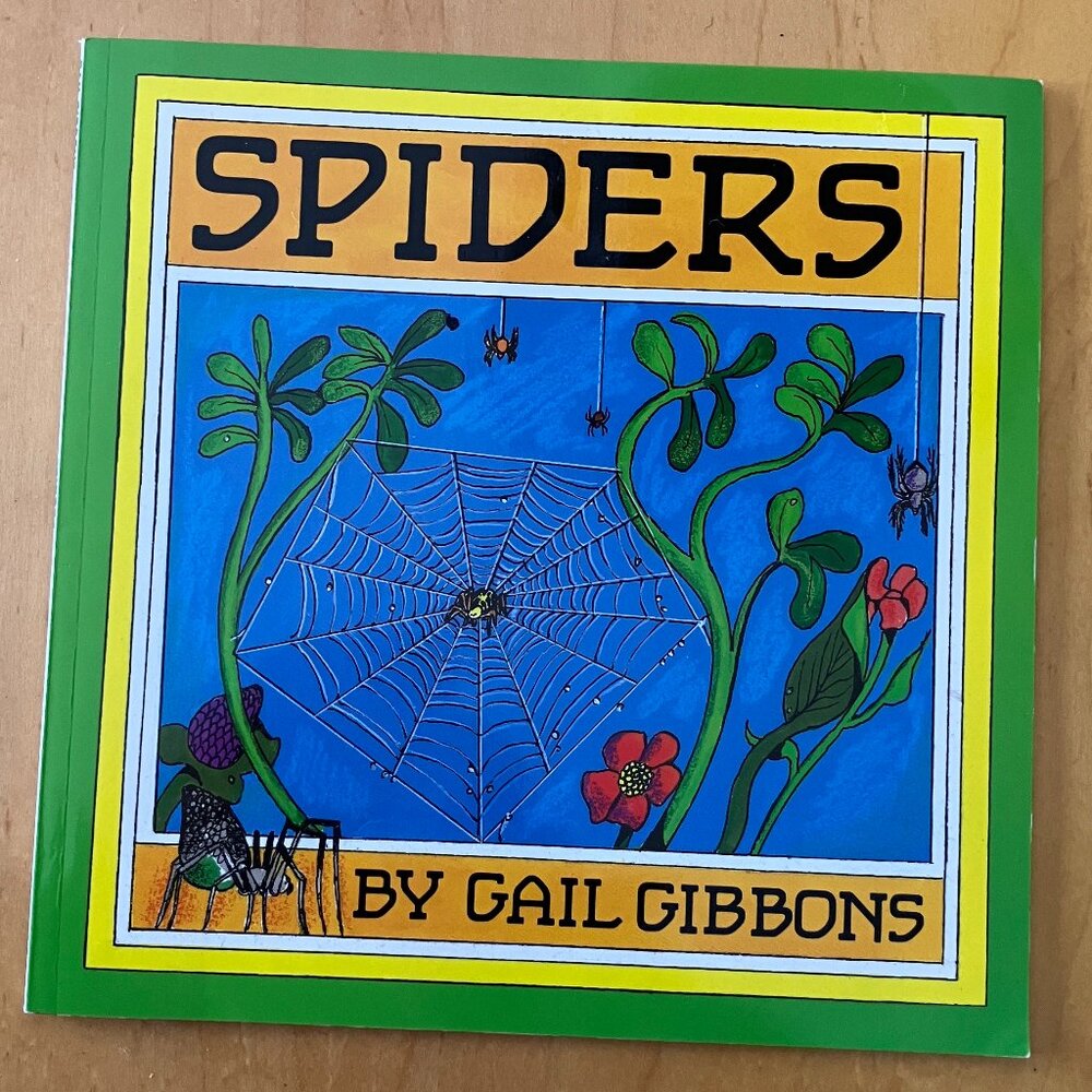 Spiders by Gail Gibbons Paperback VERY GOOD